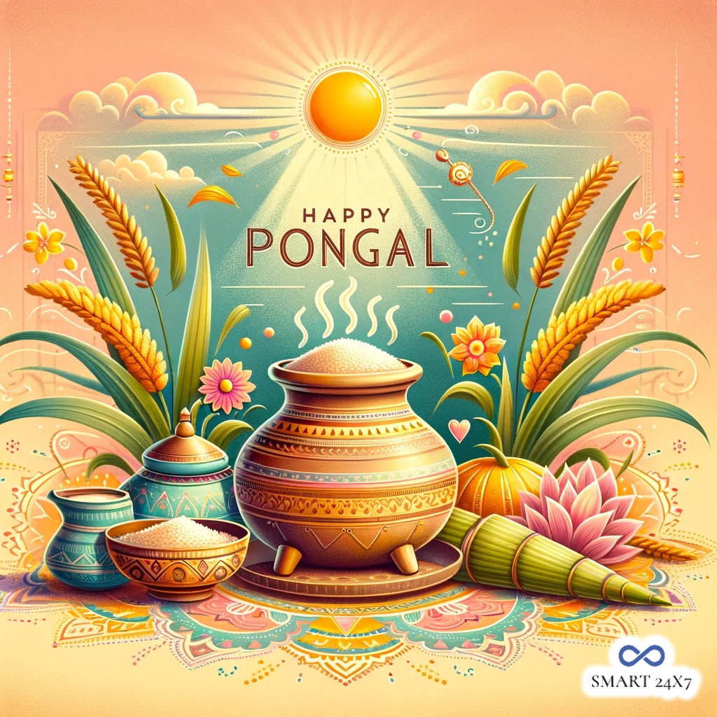 Wishing Happy Pongal by Smart Group India