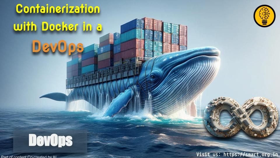 Containerization with Docker in a DevOps